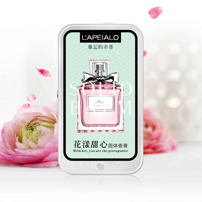 Women’s Solid Perfume Balm | Long Lasting Fruity Fragrance Portable Body Perfume Balm