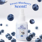 Pet Perfume Spray for Dogs and Cats | Plant-Based Long Lasting Deodorizing Floral Fruit Fragrance