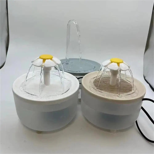 1.2L Automatic Cat Water Fountain USB Electric Pet Water Dispenser with Filter, Ultra Quiet Recirculating Drinking Bowl for Cats & Small Dogs