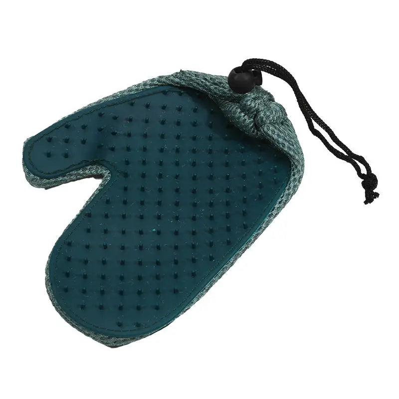 2-in-1 Pet Grooming Glove for Dogs & Cats – Hair Remover Mitt, Deshedding Brush & Gentle Massage Tool
