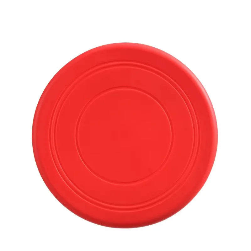 Durable Dog Frisbee Toy – Soft TPR Flying Disc for Fetch, Training, Outdoor Play & Water Games