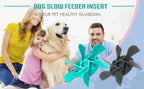 Silicone Slow Feeder Insert for Dog Bowl – Suction Cup Anti-Choking Feeding Aid