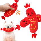 Dog Sound Plush Toy – Squeaky Bite-Resistant Chew Toy for Puppies