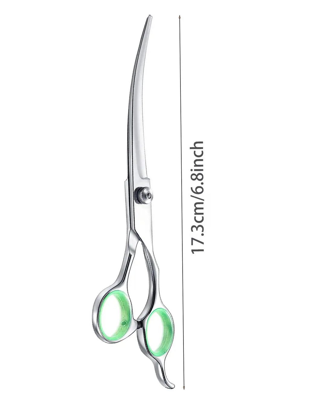 Pet Grooming Scissors Stainless Steel – Dog and Cat Hair Trimming Shears for Face, Eyes, Ears & Feet