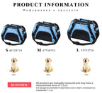 Portable Dog Cat Carrier Bag Pet Puppy Travel Bags Breathable Mesh Small Dog Cat Dogs Outdoor Tent Carrier Outgoing Pets Handbag