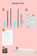 Pet Hair Remover Set – 3-in-1 Carpet Rake Tool with Telescopic Handle for Dog & Cat Fur Cleaning