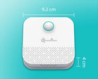 DownyPaws Smart Cat Odor Purifier 4000mAh – Rechargeable Litter Box Deodorizer and Pet Air Purifier