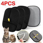 Reusable Pet Hair Removal Gloves – Double-Sided Grooming Mitt for Cats & Dogs