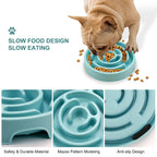 Slow Feeder Dog Bowl – Anti-Gulp Maze Design for Small, Medium & Large Dogs