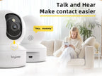 Boykeep 2K Pet Dog Camera with Phone App, 5G/2.4GHz WiFi Indoor Security Baby Camera, 360° Pan & Tilt, 2-Way Audio, Night Vision