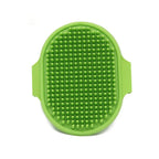 Soft Rubber Dog & Cat Bath Brush – Silicone Grooming Comb, Massage & Hair Removal Tool