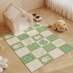 Cute Cartoon Waterproof Pet Floor Mat – PVC Anti-Scratch Dog & Cat Rug