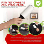 Extra Sticky Lint Roller for Pet Hair Removal – 60 Sheets Roll for Dog & Cat Hair