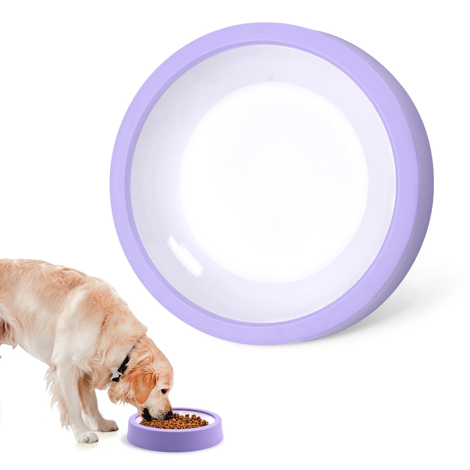 Slow Feeder Dog Bowl – Anti-Gulp Maze Design for Small, Medium & Large Dogs