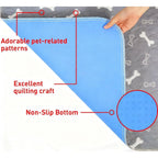 Reusable Puppy Pee Pad 60×40cm | Leak-Proof Absorbent Dog and Cat Training Mat for Home and Travel