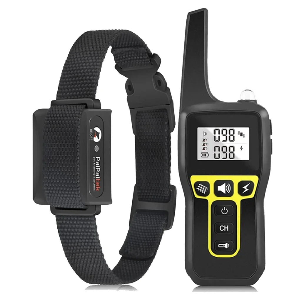 1000M Waterproof Dog Training Collar with Remote – Rechargeable Anti Bark Shock Collar for Dogs