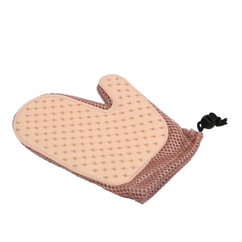 2-in-1 Pet Grooming Glove for Dogs & Cats – Hair Remover Mitt, Deshedding Brush & Gentle Massage Tool