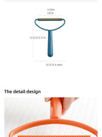 Portable Double-Sided Lint Roller Remover – Pet Hair & Fabric Shaver for Clothes, Sofa & Carpet