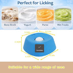 Slow Feeder Lick Bowl for Dogs – Spill-Resistant Lick Mat with Rolling Ball