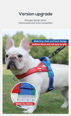 NEW Dogs Harness Saddle-type Pet Chest Strap for Small Medium Large Dogs Harnesses Puppy Collar Outdoor Walking Dogs Supplies