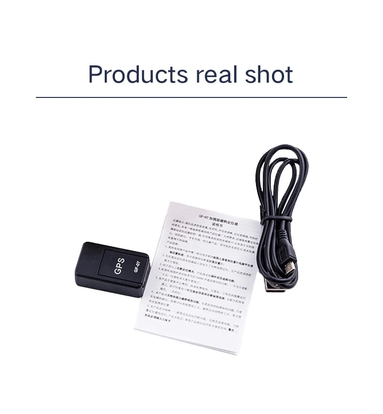 GF07 Mini GPS Tracker Car Bike Pet Child Elderly | Anti-Theft Magnetic GPS Locator with App Tracking
