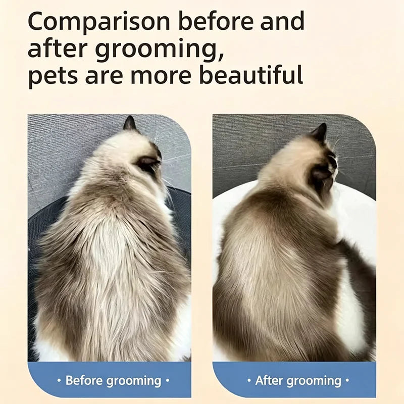 dog brush double-sided hair removal comb and hair removal tool used to remove mats and tangles the best pet grooming brush