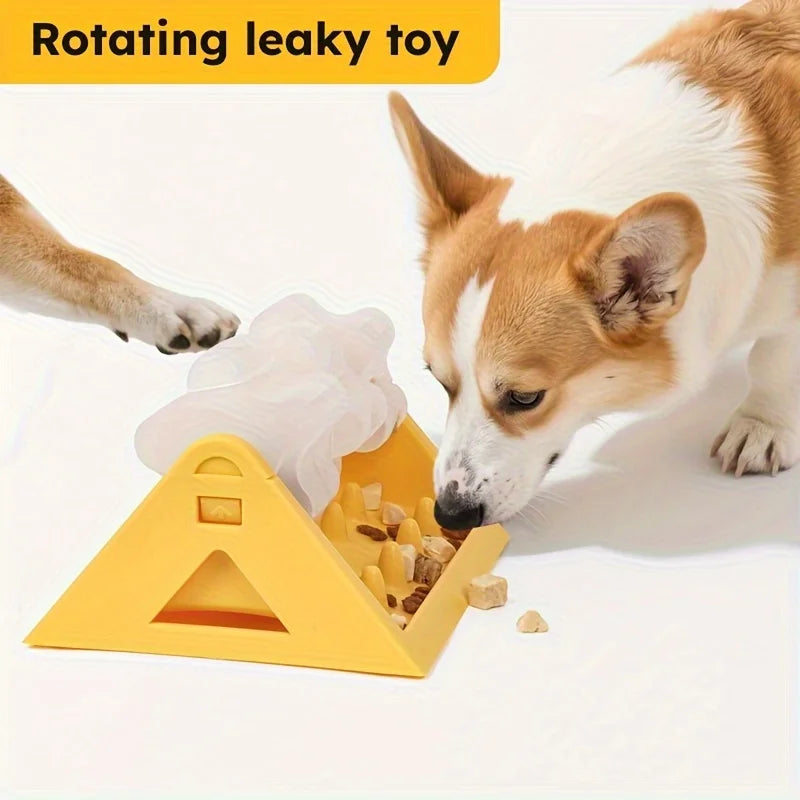 Interactive Dog Food Dispenser Toy – Puzzle Slow Feeder & Treat Dispenser