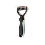 Professional Pet Deshedding Brush | Stainless Steel Dog & Cat Hair Remover Comb