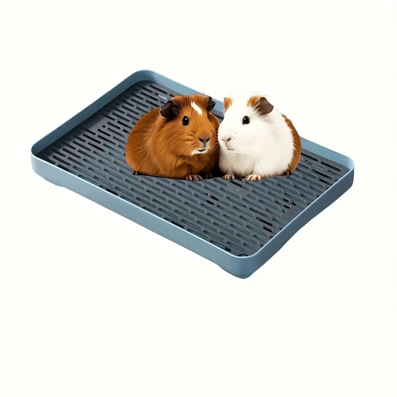 Small Pet Corner Litter Box Toilet Tray – Rabbit, Guinea Pig, Ferret, Hamster & Bunny Potty Training Toilet Box