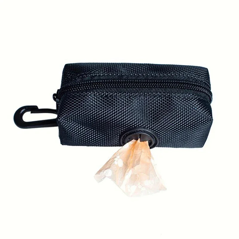 Portable Dog Poop Bag Dispenser – Waterproof Oxford Fabric Waste Bag Holder