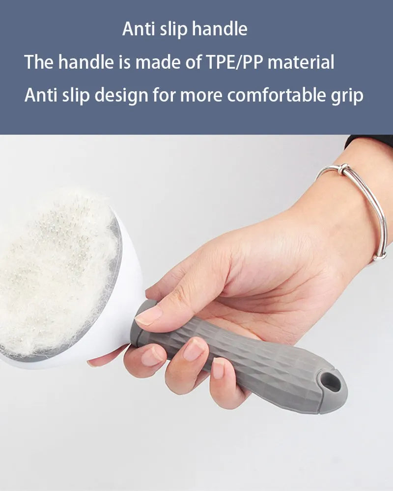 Pet Hair Remover Slicker Brush for Dogs & Cats – Grooming & Deshedding Tool