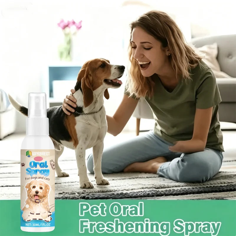 Pet Toothpaste & Mouth Spray Set – Dental Care, Fresh Breath & Teeth Cleaning for Dogs and Cats