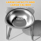 Elevated Stainless Steel Pet Bowl with Stand – Anti-Slip & Neck Support