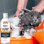 Deodorizing Pet Shampoo and Conditioner 300ml – PH Balanced Moisturizing Bath Foam for Dogs & Cats
