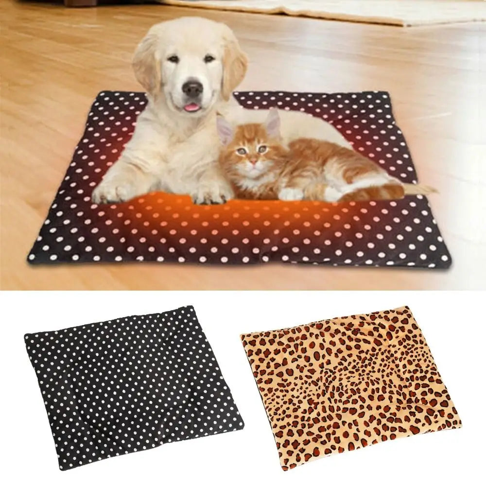 USB Pet Heating Pad Soft Plush Electric Blanket for Dogs and Cats | Washable Warm Bed Mat for Winter Puppies and Kittens