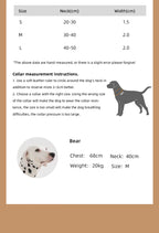 Handmade Fashion Dog Collar for Small Medium and Large Dogs – Colorful Reflective Pet Neck Collar