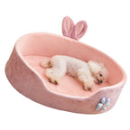 Detachable Washable Pet Bed – Soft Dog and Cat Sleeping Sofa for All Seasons