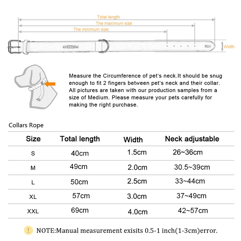 Solid Nylon Dog Collar for Small Medium and Large Dogs – Adjustable Breakaway Pet Collar