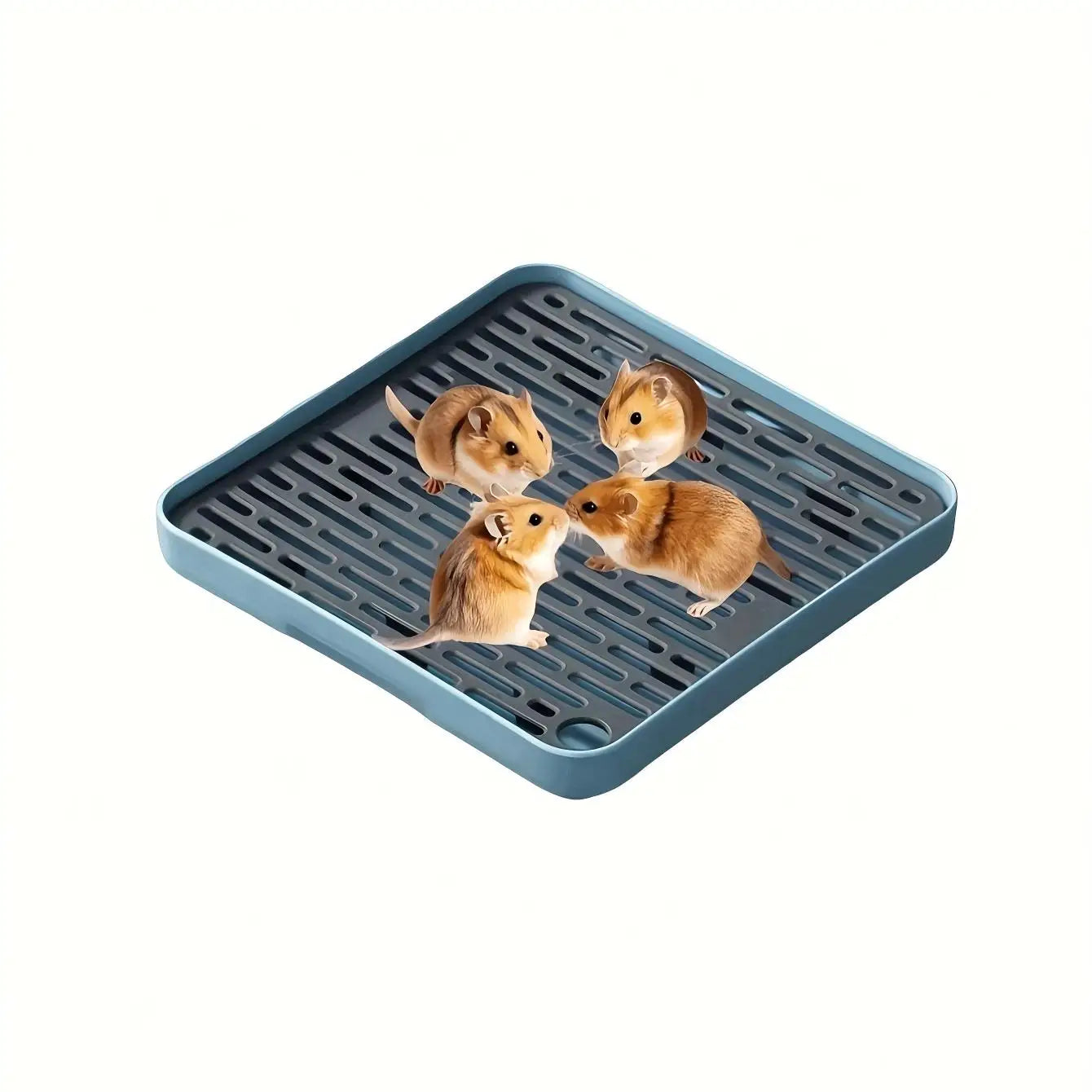 Small Pet Corner Litter Box Toilet Tray – Rabbit, Guinea Pig, Ferret, Hamster & Bunny Potty Training Toilet Box