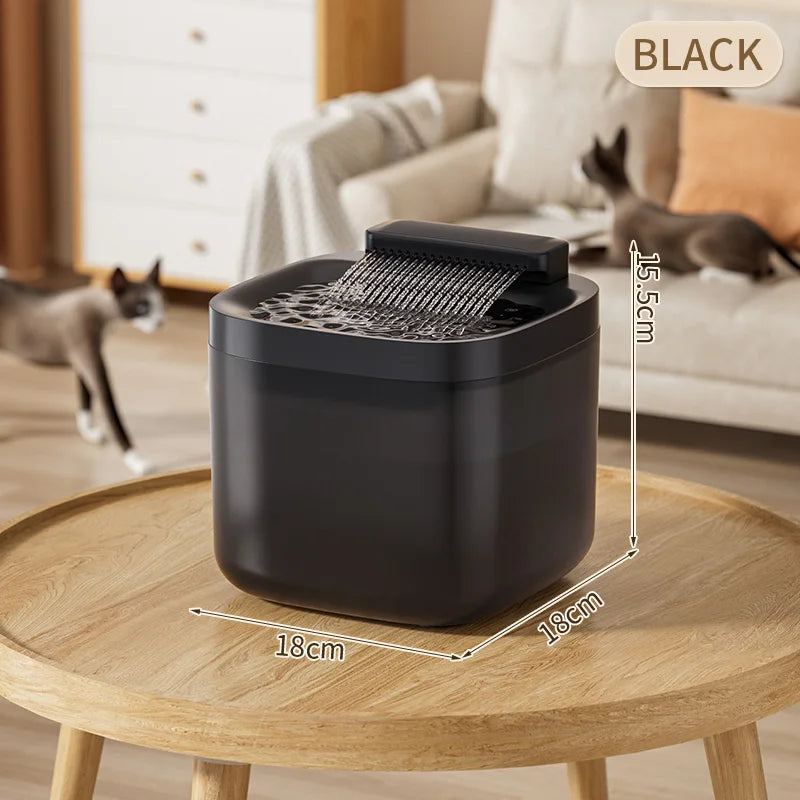 3L Automatic Cat Water Fountain – Silent Circulating Pet Drinking Dispenser with Filter