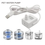 Pet Cat Water Pump Fountain Anti-dry Burning Motor Replacement for Cat Flowers Drinking Bowl Water Dispenser Pet Products