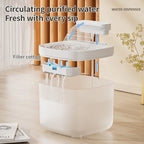 3L Automatic Cat Water Fountain – Silent Circulating Pet Drinking Dispenser with Filter