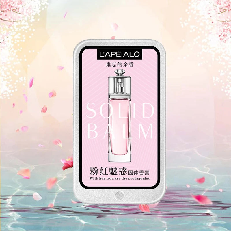 Women’s Solid Perfume Balm | Long Lasting Fruity Fragrance Portable Body Perfume Balm