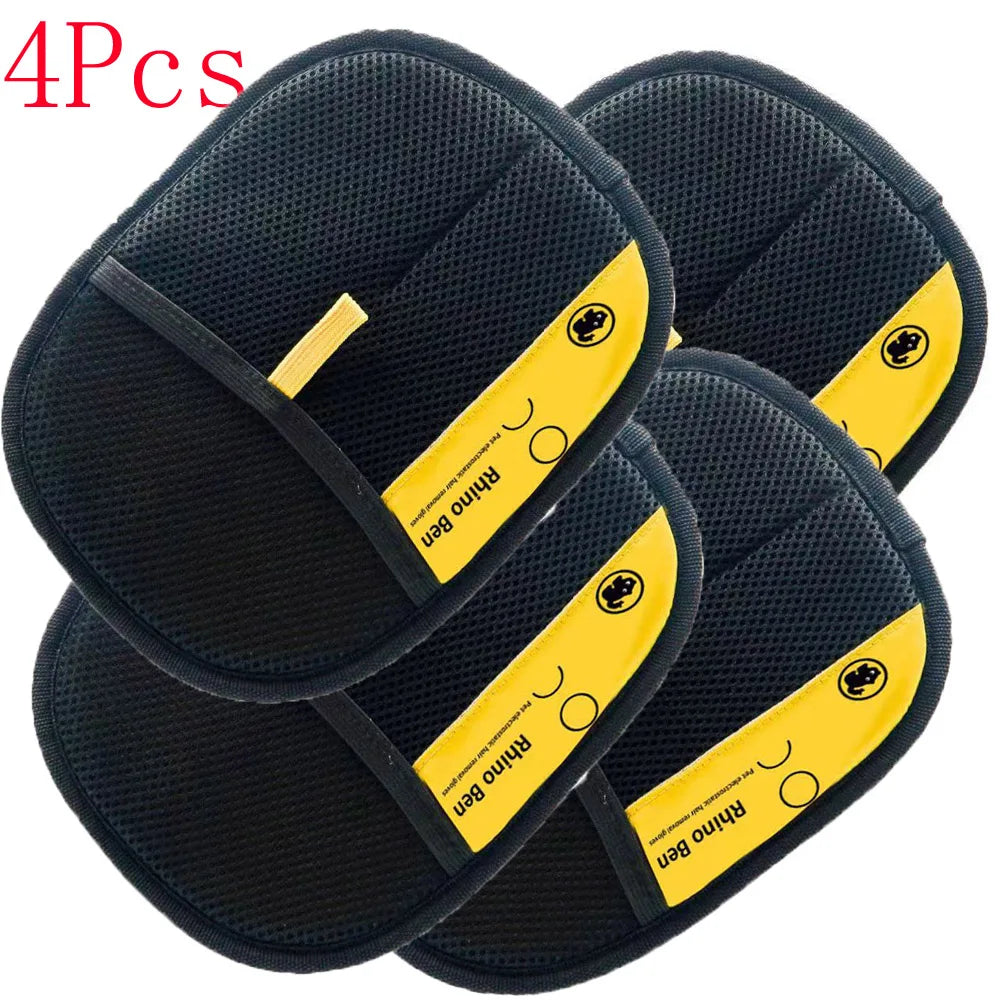 Pet Grooming Gloves – Easy Hair Remover for Dogs & Cats