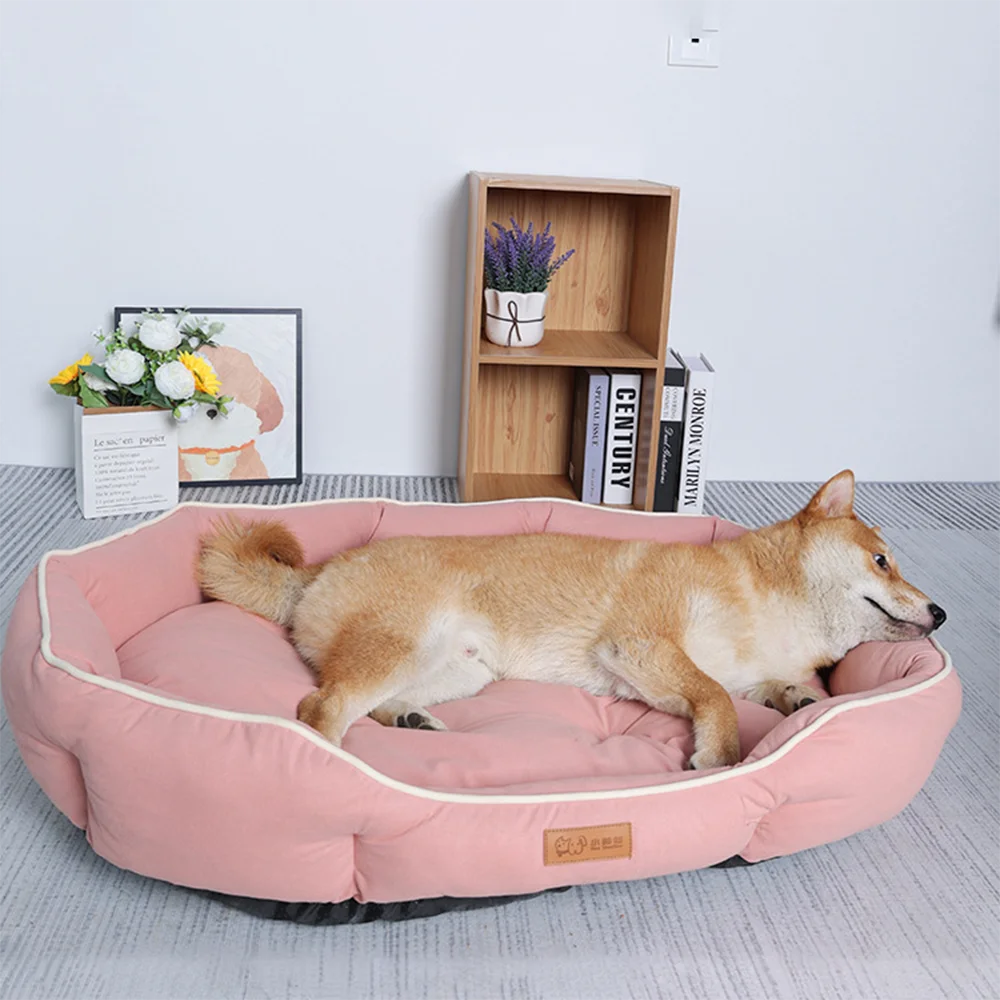 Comfortable Pet Sofa Bed for Dogs and Cats – Soft Washable Sleeping Cushion