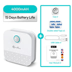 DownyPaws Smart Cat Odor Purifier 4000mAh – Rechargeable Litter Box Deodorizer and Pet Air Purifier