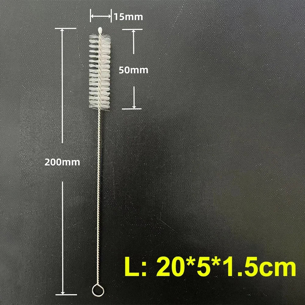 Reusable Straw Cleaning Brush Kit – Nylon Tube & Bottle Cleaner Set for Straws, Bottles & Cups