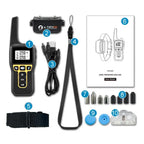 1000M Waterproof Dog Training Collar with Remote – Rechargeable Anti Bark Shock Collar for Dogs