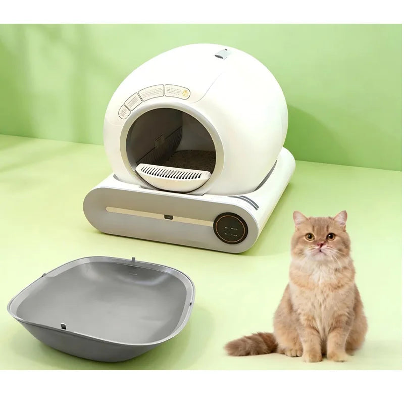 LITEKIPET Automatic Cat Litter Box Replacement Accessories – Litter Filter Bin Bottom Capsule Door and Anti-Backflow Parts