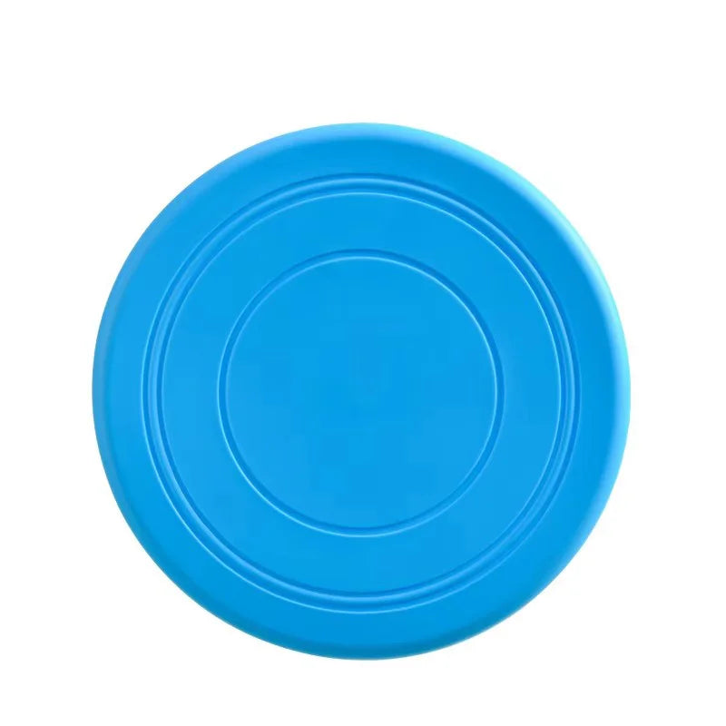 Durable Dog Frisbee Toy – Soft TPR Flying Disc for Fetch, Training, Outdoor Play & Water Games